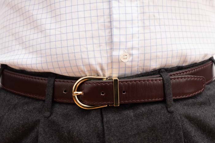 Bordeaux_Red_belt_with_gold_George_buckle_by_Fort_Belvedere_DSC_0450