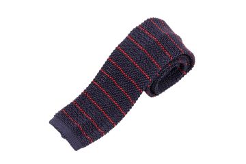 DQT Knit a Maglia Plain Solid Marigold Giallo Classico da Uomo Pre-Legato Bow Tie 