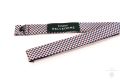 Adjustable neck strap Silk Bow Tie in Shepherds check micropattern - Fort Belvedere