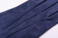 Navy Blue Gray Suede Unlined Leather Mens Gloves with Button by Fort Belvedere