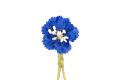 Dark Blue Mini Delphinium Boutonniere Buttonhole Flower Fort Belvedere
