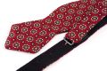 Bow Tie in Red _ Buff Macclesfield Neats Fort Belvedere Self Tie Adjustable neck size