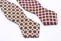 Pointed Ends Buff Bow ties with Patterns - Handmade by Fort Belvedere