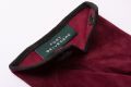 Burgundy Red Suede Unlined Leather Mens Gloves with Button by Fort Belvedere