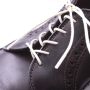 Laced up Off White Shoelaces Round - Waxed Cotton Dress Shoe Laces Luxury by Fort Belvedere