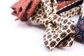 Fort Belvedere Handmade Bow Ties with Buff & Red Micro pattern