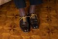 Cognac Shoelaces Flat Waxed Cotton - Luxury Dress Shoe Laces by Fort Belvedere