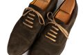 Cookie Brown Shoelaces Flat Waxed Cotton - Luxury Dress Shoe Laces by Fort Belvedere