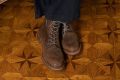 Dark Grey Boot Laces Round Waxed Cotton - by Fort Belvedere