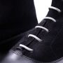 Details Light Grey Boot Laces Round Waxed Cotton - by Fort Belvedere