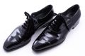 Evening Shoelaces in Black Slim 1cm Satin for Black Tie White Tie by Fort Belvedere