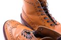 top view 120 cm Blue Grey Boot Laces Round Waxed Cotton - by Fort Belvedere
