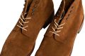 Intense Beige Boot Laces Round Waxed Cotton - by Fort Belvedere