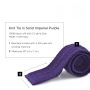 Knit Tie in Solid Imperial Purple Silk - Fort Belvedere