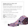 Madder Silk Tie in Blue with Buff and Red Paisley - Fort Belvedere