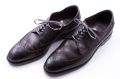Mid Grey Shoelaces Flat Waxed Cotton - Luxury Dress Shoe Laces by Fort Belvedere