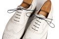 Navy Shoelaces Round - Waxed Cotton Dress Shoe Laces Luxury by Fort Belvedere