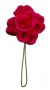 Red Spray Rose Boutonniere Buttonhole Flower Fort Belvedere- Full