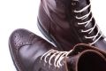 Top view Off White Boot Laces Round Waxed Cotton - by Fort Belvedere