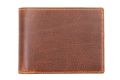 Saddle Brown Bifold Wallet in Full-Grain Dumont Leather 