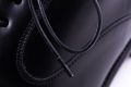 80 cm Black Shoelaces Round - Waxed Cotton Dress Shoe Laces Luxury by Fort Belvedere