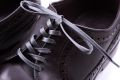 Details Mid Grey Shoelaces Flat Waxed Cotton - Luxury Dress Shoe Laces by Fort Belvedere