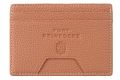 Slim Wallet - 4CC - Golden Brown Togo Shrunken Calf Leather front view