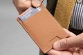 The Golden Brown Togo Full-Grain Leather 4CC Wallet has RFID blocking.