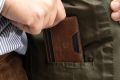 Montecristo Antique Mahogany Full-Grain Leather 4CC Wallet has Quality Backing and Lining for Slimness and Ease of Use