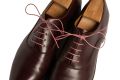 Vintage Pink Shoelaces Round - Waxed Cotton Dress Shoe Laces Luxury by Fort Belvedere
