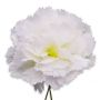 White Carnation Boutonniere Life Size Lapel Flower - Fort Belvedere