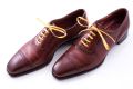 Yellow Shoelaces Flat Waxed Cotton - Luxury Dress Shoe Laces by Fort Belvedere 