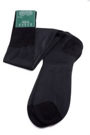 Finest Socks In The World - Over The Calf Black Silk for Black Tie ...