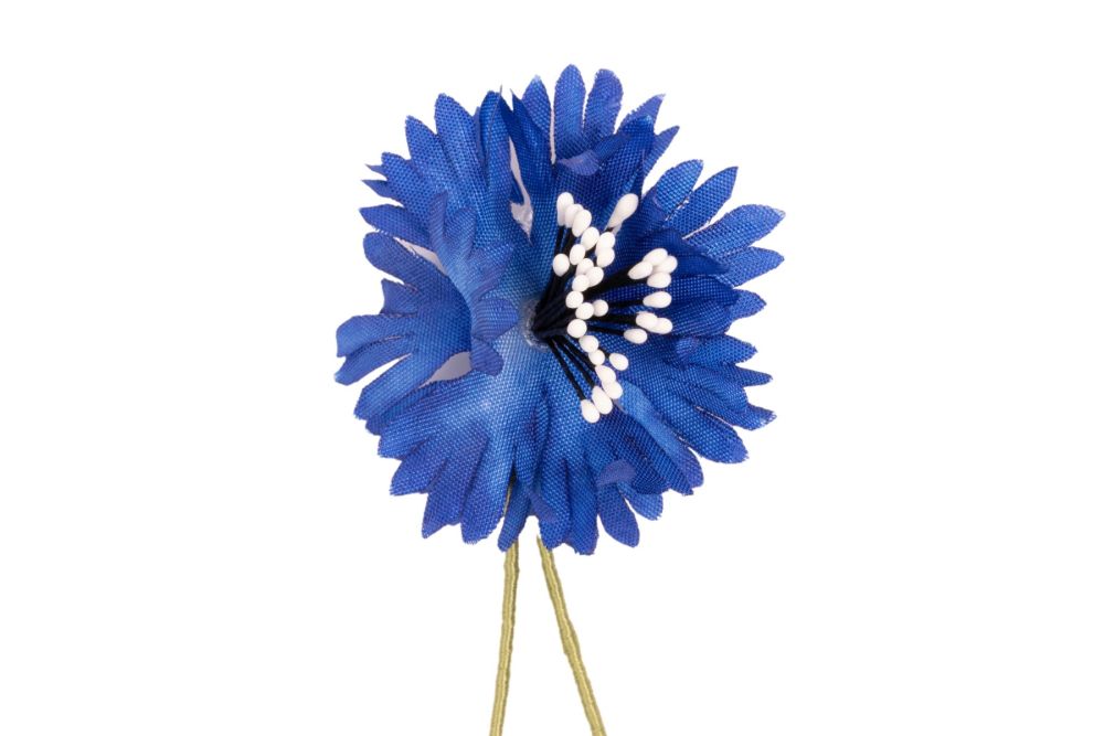 Dark Blue Cornflower Boutonniere Buttonhole Flower Fort Belvedere