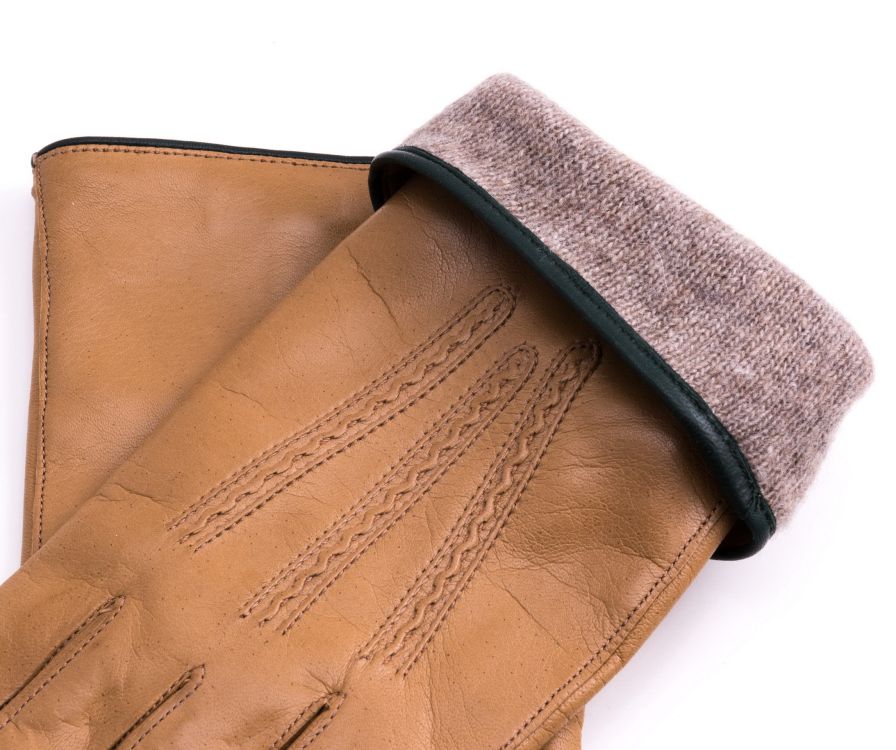 Men's Gloves with Cashmere Lining