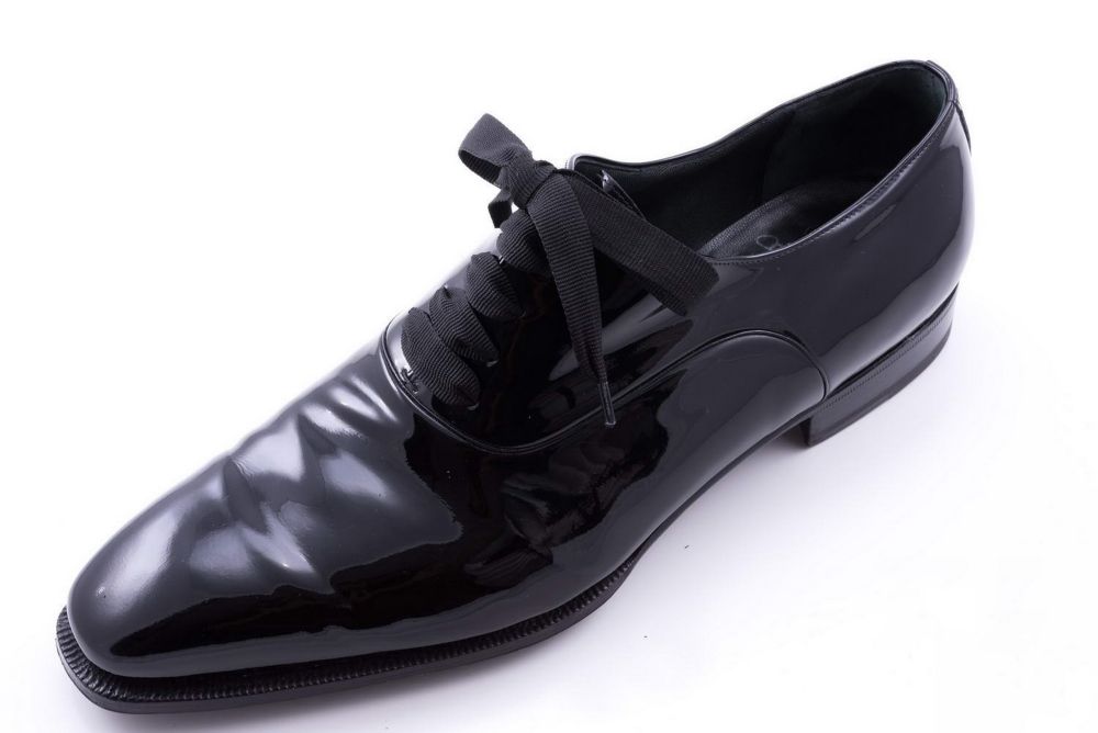 Evening Shoelaces in Elegant Black Grosgrain Faille for Black Tie Tuxedo by Fort Belvedere