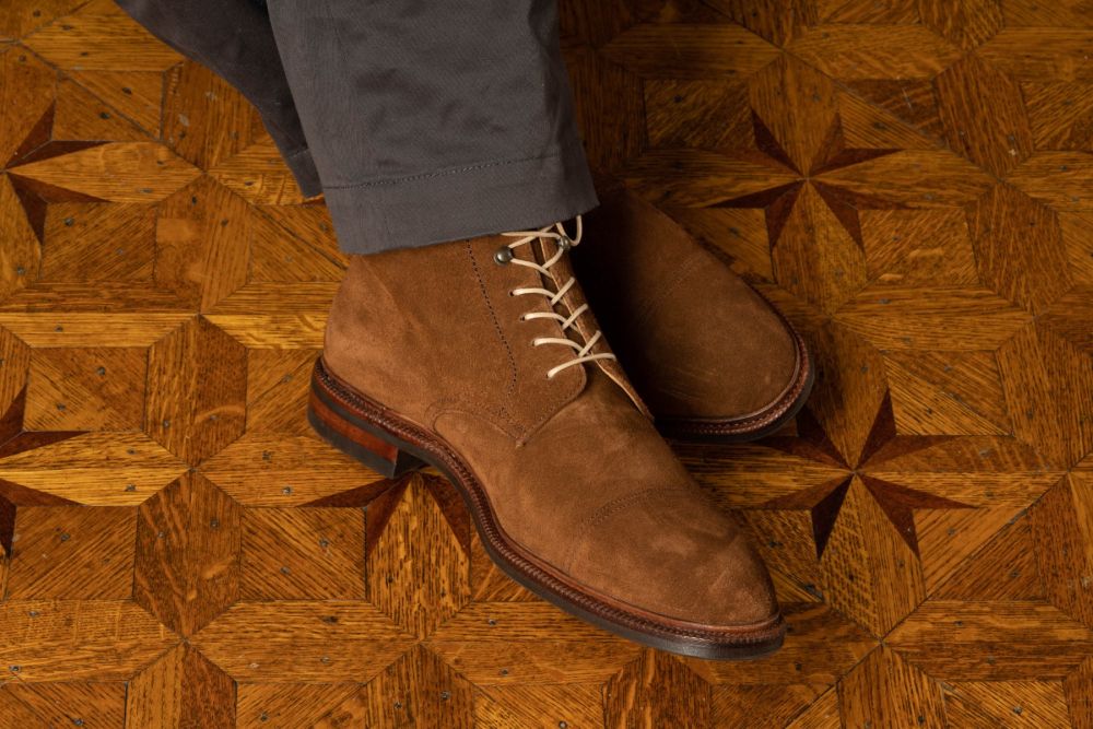 Intense Beige Boot Laces Round Waxed Cotton - by Fort Belvedere
