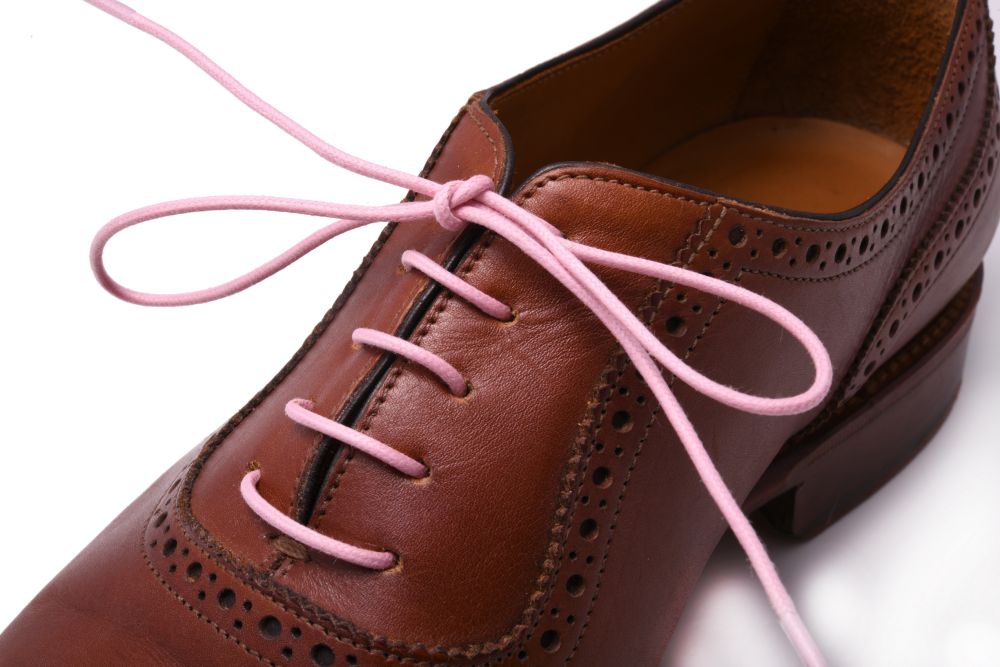 Pink Round Shoelaces Fort Belvedere