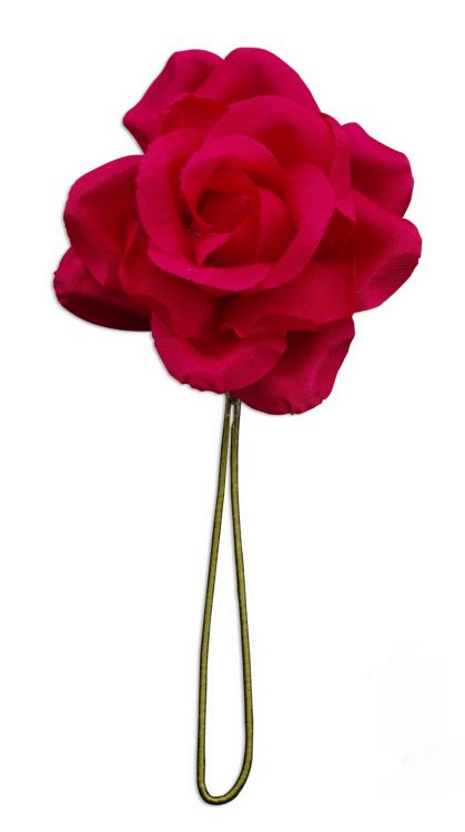 Red Spray Rose Boutonniere Buttonhole Flower Fort Belvedere- Full