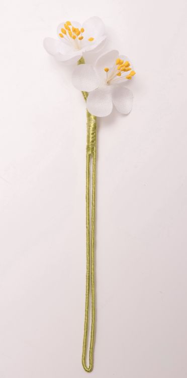 White Cherry Blossoms Boutonniere Lapel Flower Fort Belvedere