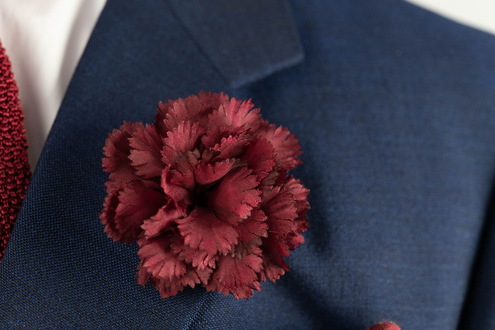 Lapel Boutonniere made with Genuine Horn 