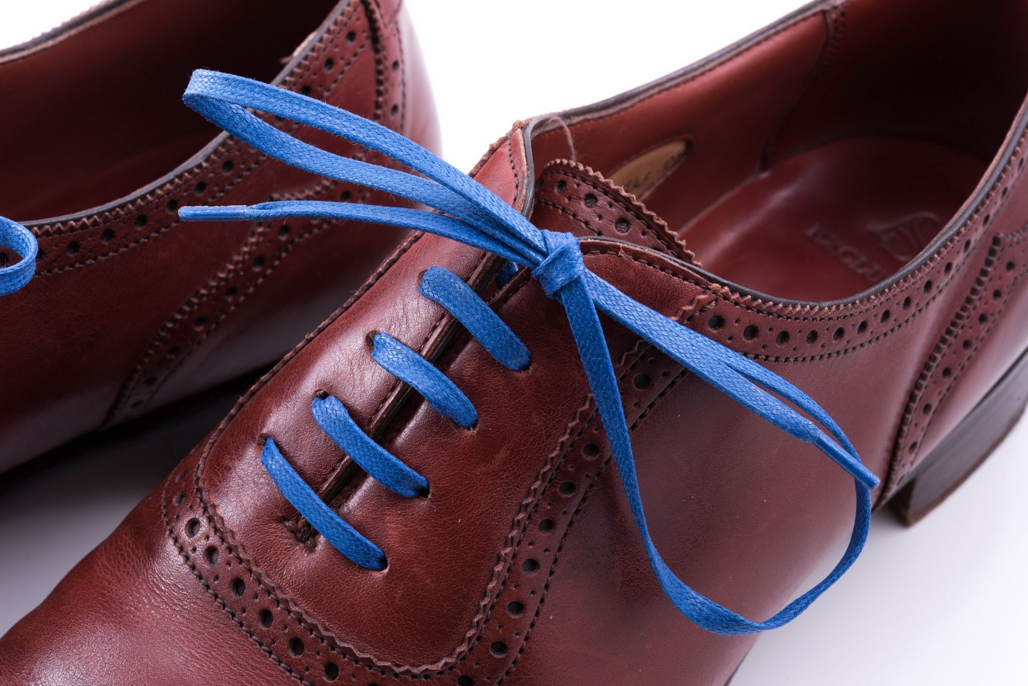 Light BluePremium Color Dress Shoelaces & Boot Laces